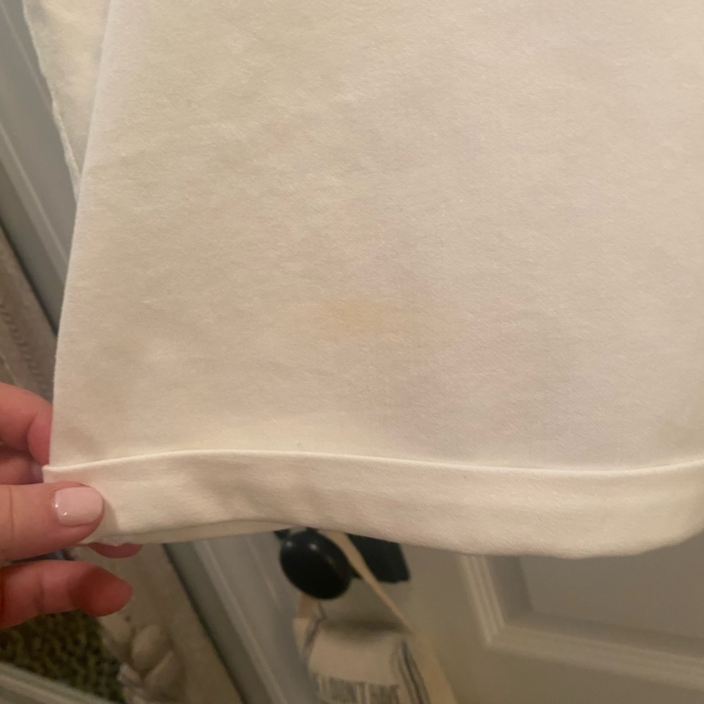 Wit & Wisdom Absolution White Denim Shorts-16 - image 4